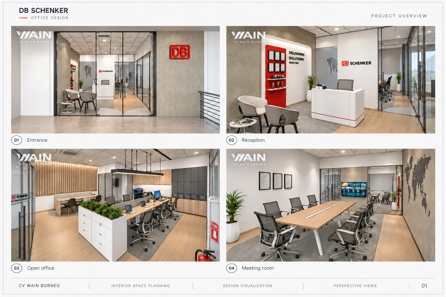 DB Schenker — Büroplanung